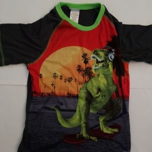 Boy Dinosaur T Shirt.  Size Medium (10/12).